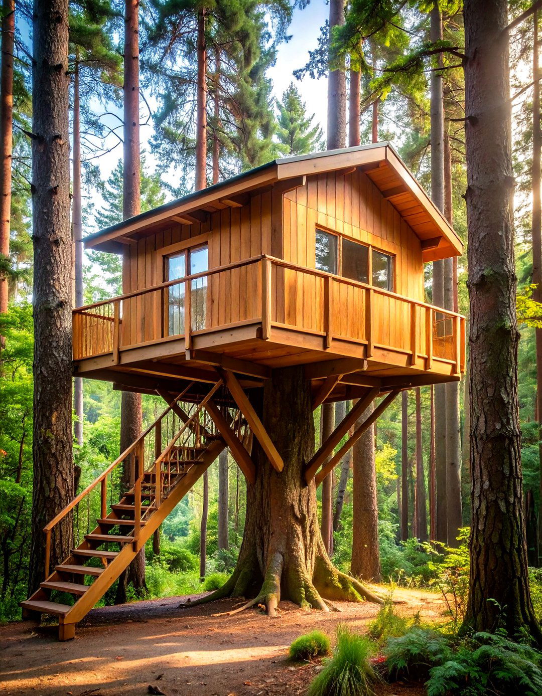 Tree House Elevated Outdoor Sauna - 20 Outdoor Sauna Ideas