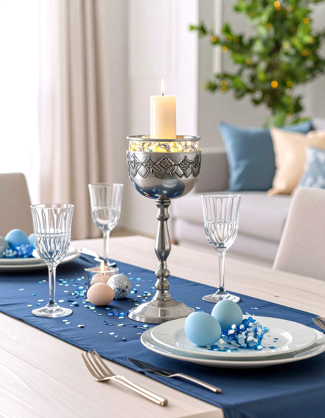 Triwizard Cup Dining Table Centerpiece - 20 Harry Potter Decor Ideas
