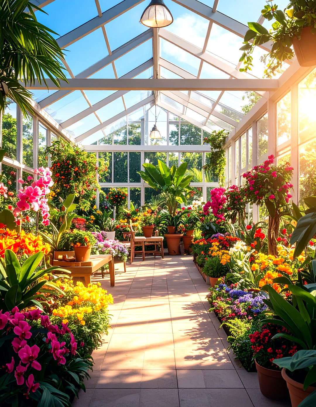 Tropical Backyard Greenhouse Paradise Extension - 20 Tropical Backyard Ideas