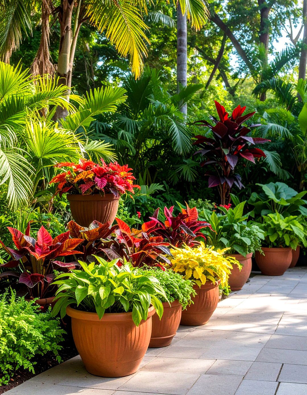 Tropical Foliage Container Garden - 20 Container Garden Ideas
