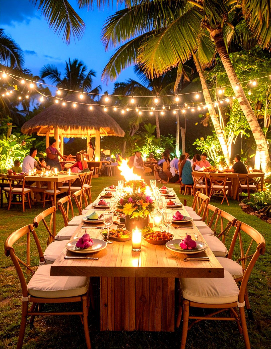 Tropical Luau Wedding Rehearsal Dinner - 20 Wedding Rehearsal Dinner Ideas