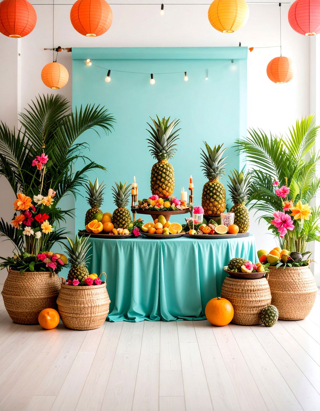 Tropical Paradise Party Decorations - 20 Party Decoration Ideas