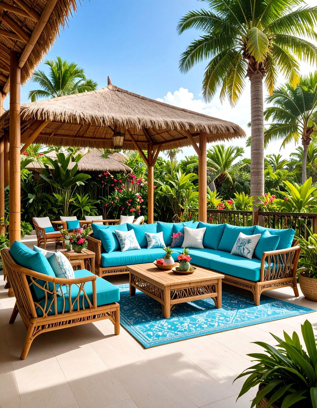 Tropical Paradise Terrace Design - 20 Terrace Design Ideas