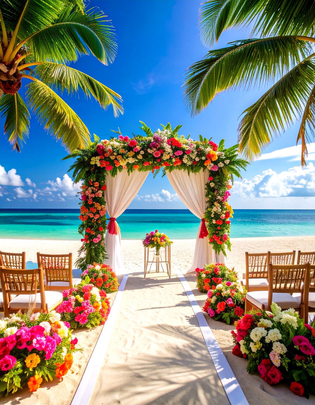 Tropical Paradise Wedding Theme - 20 Wedding Theme Ideas