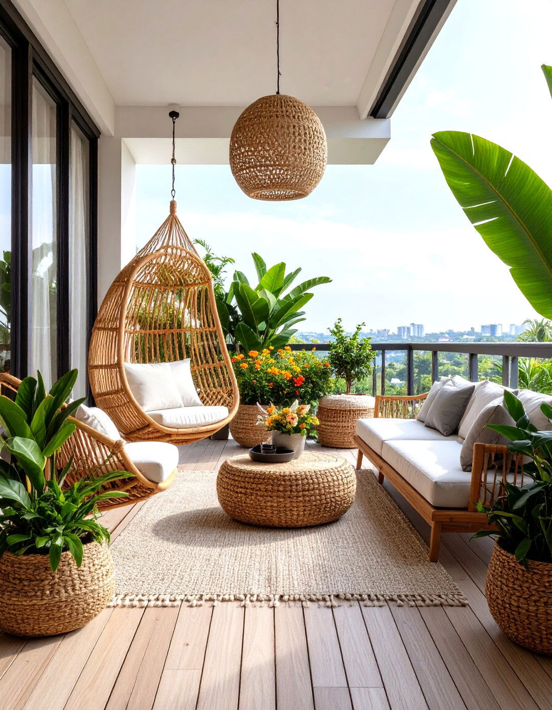 Tropical Resort Penthouse Balcony - 20 Penthouse Balcony Ideas