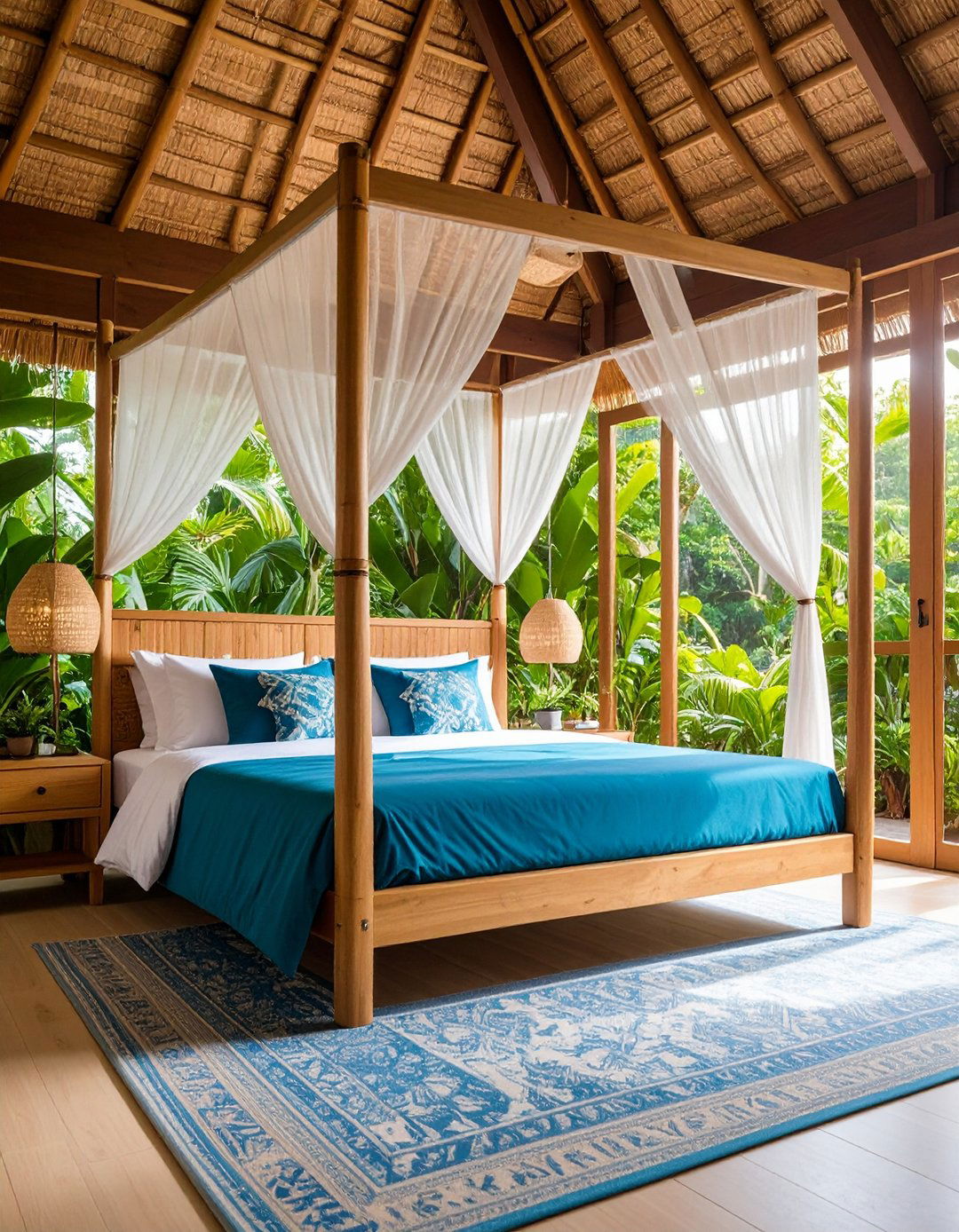 Tropical Resort Relaxing Bedroom - 20 Relaxing Bedroom Ideas