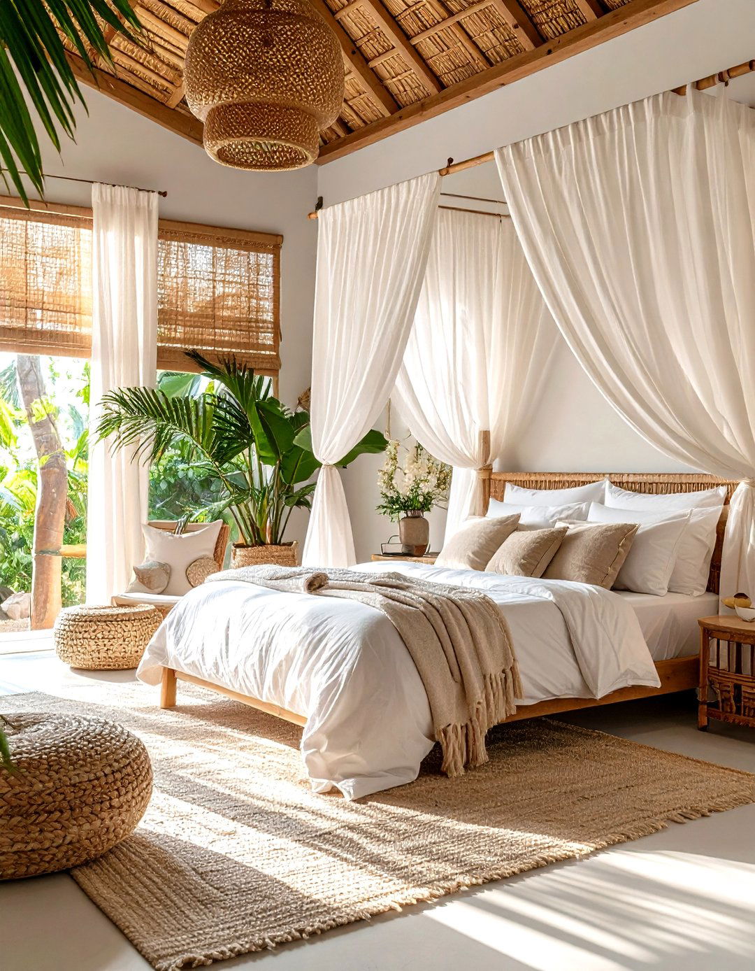 Tropical Resort Window Treatments - 20 Window Treatments Ideas