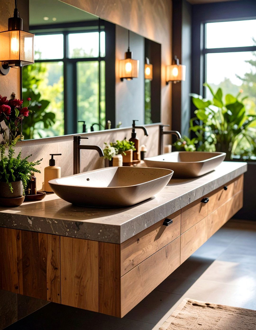 Trough Sinks - 20 Small Bathroom Sink Ideas