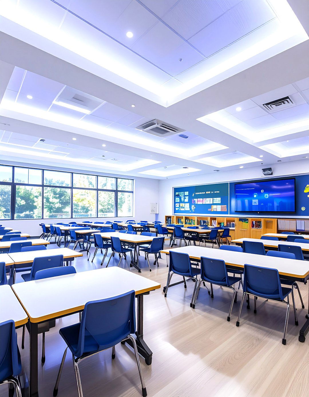 Tunable White Smart Drop Ceiling Lighting - 20 Drop Ceiling Lighting Ideas