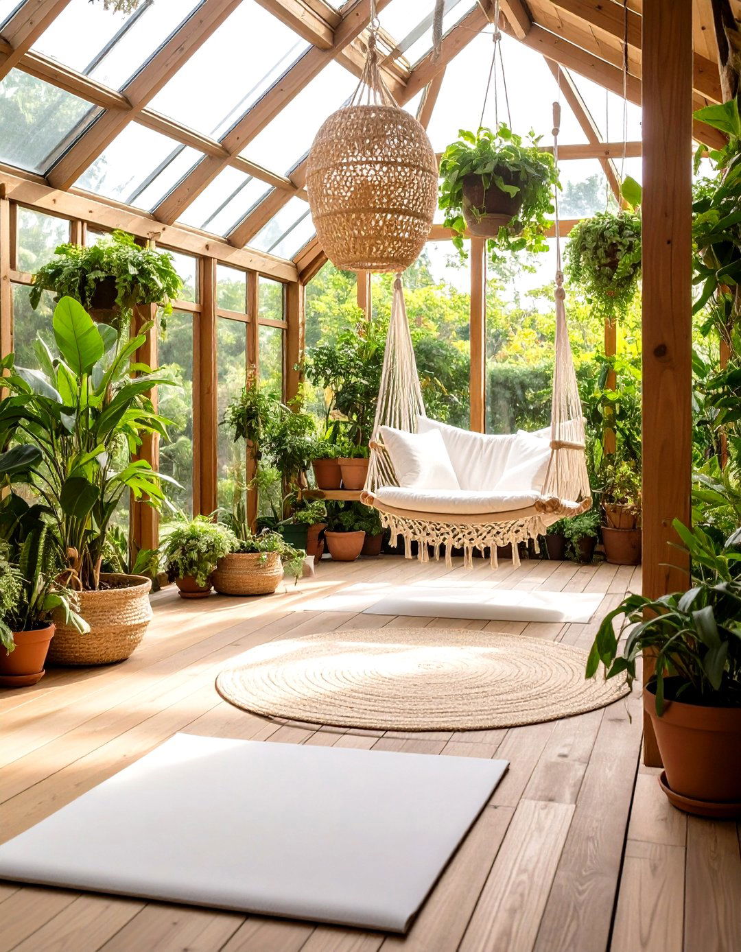 Turn the Greenhouse into a Wellness Retreat - 20 Greenhouse Room Ideas