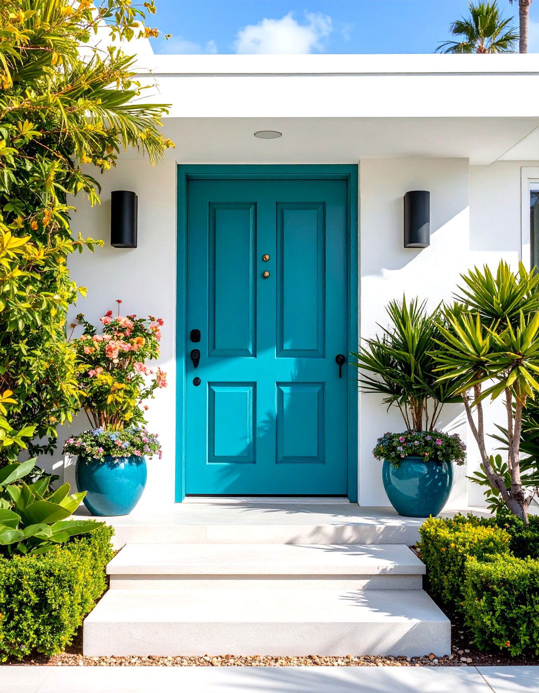 Turquoise Mid Century Front Door - 20 Mid Century Front Door Colors