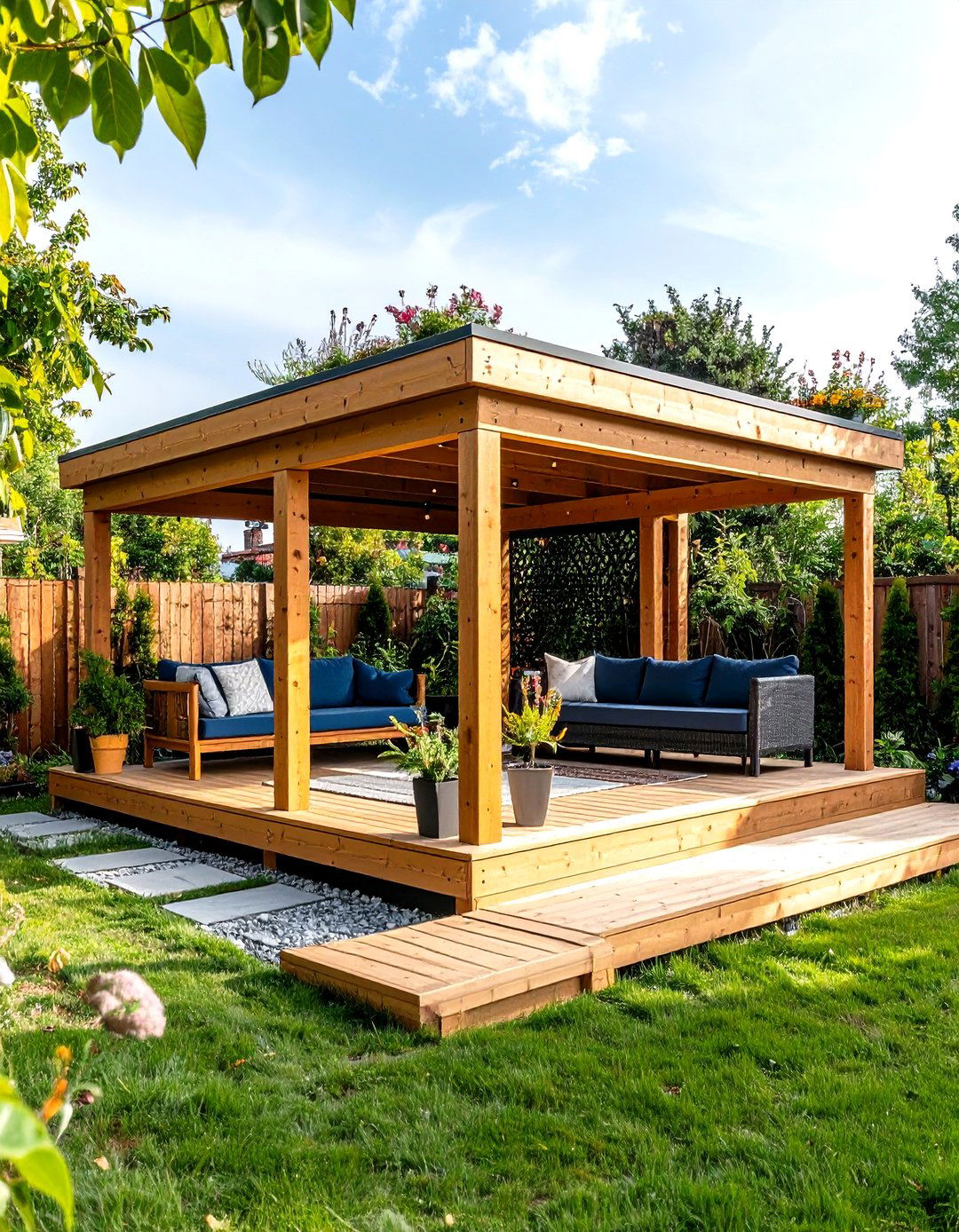 Two Story Outdoor Catio - 20 Outdoor Catio Ideas