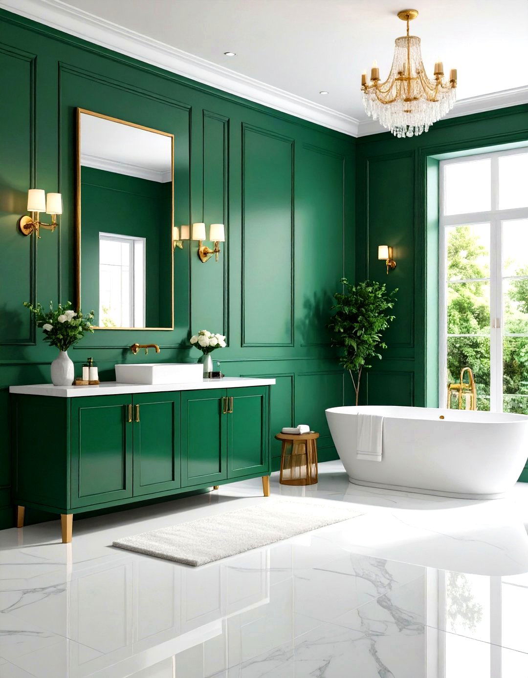 Two Tone Color Scheme - 20 Wainscoting Ideas