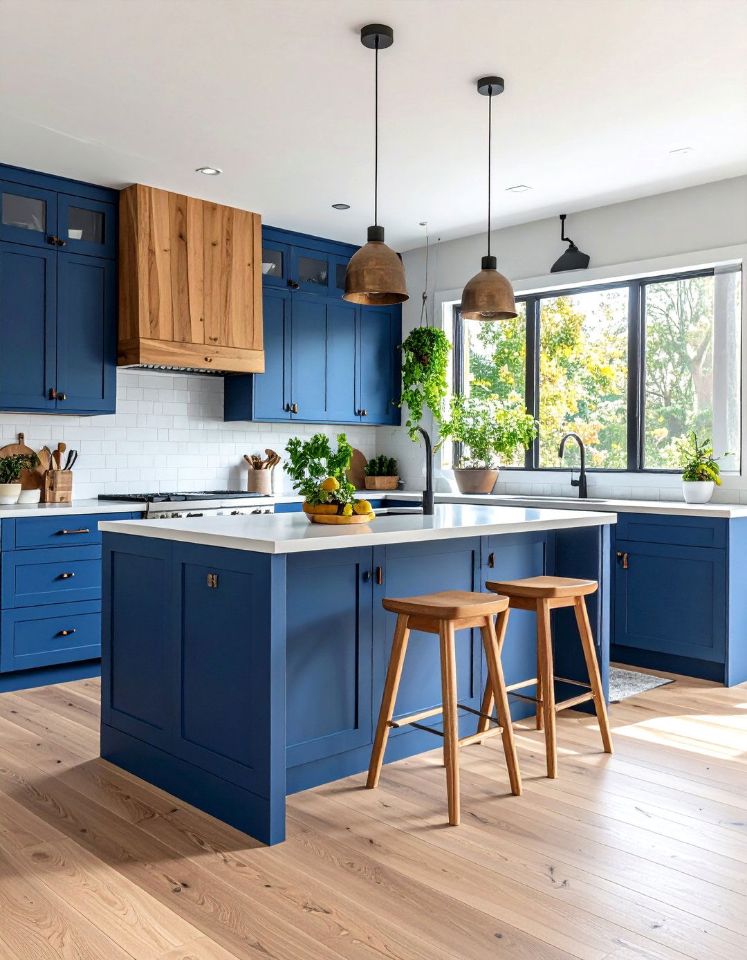 Two Tone Kitchen Island Design - 20 Kitchen Island Color Ideas