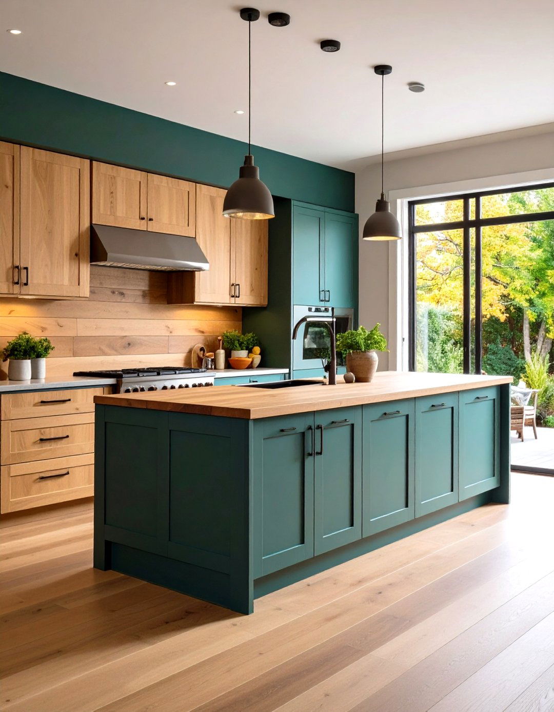 Two Tone Shiplap Backsplash - 20 Shiplap Backsplash Ideas for Your Kitchen