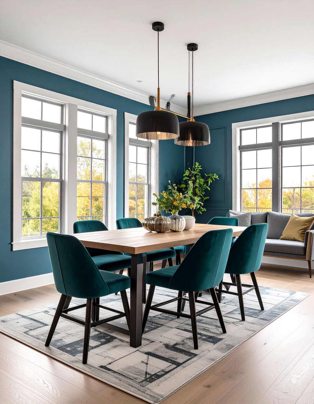 Two Tone Wall Trim Color Schemes - 20 Wall Trim Ideas