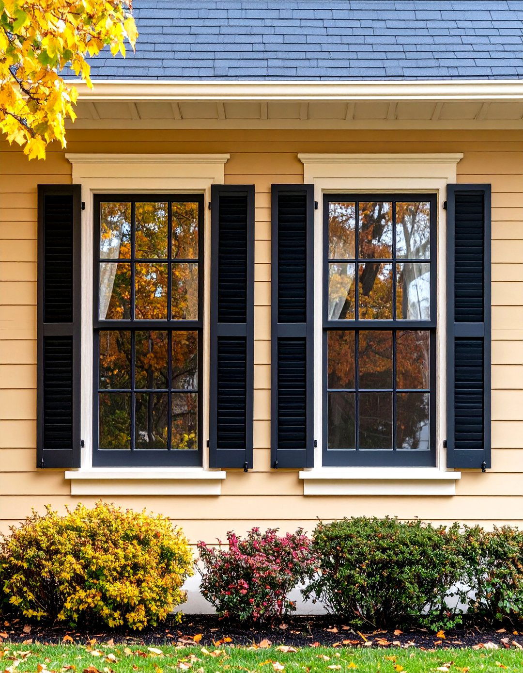 Two Tone Window Trim Combinations - 20 Exterior Window Trim Ideas