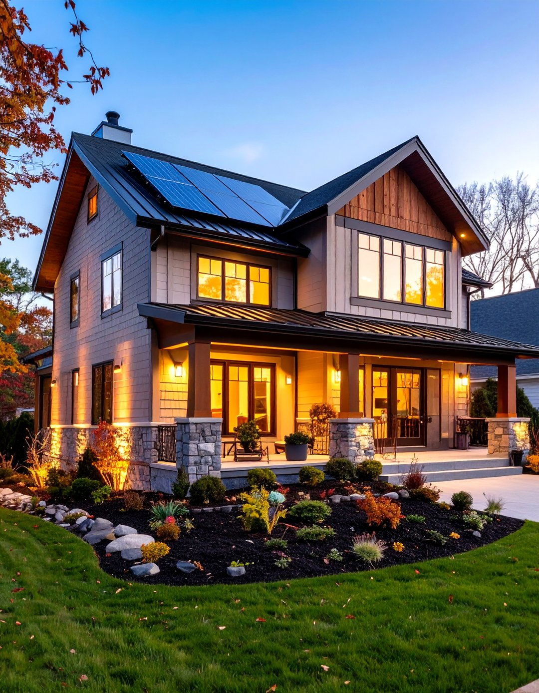 Ultra Modern Cape Cod House with Smart Home Technology - 20 Modern Cape Cod House Ideas