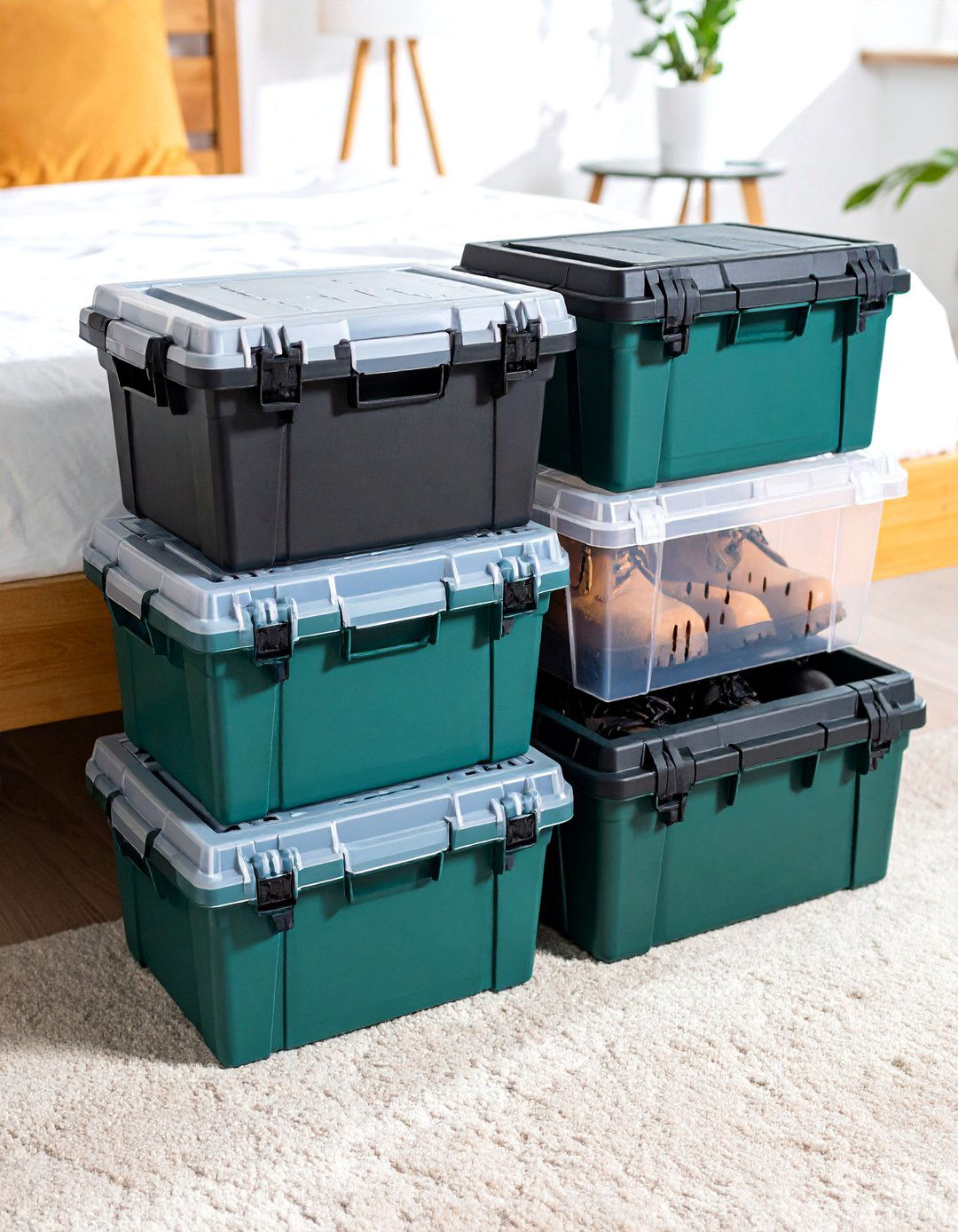 Under Bed Boot Storage Containers - 20 Boot Storage Ideas