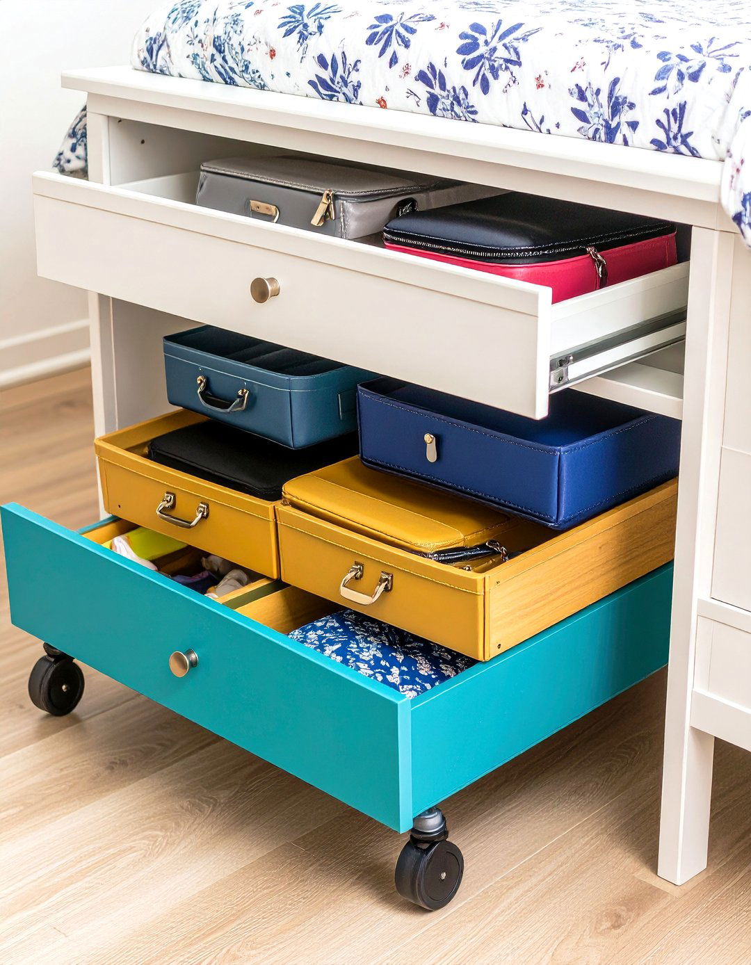 Under Bed Purse Storage Solution - 20 Purse Storage Ideas