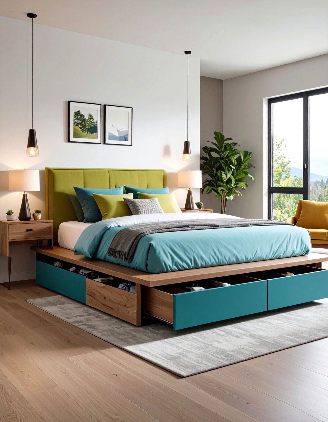 Under Bed Storage - 20 Small Bedroom Ideas