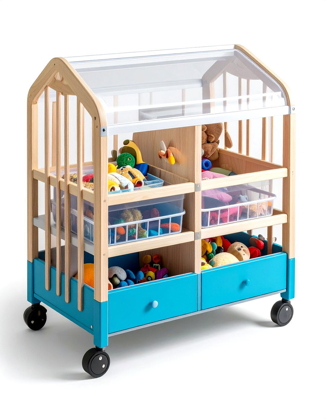 Under Bed Toy Storage for Hidden Organization Solutions - 20 Toy Storage Ideas