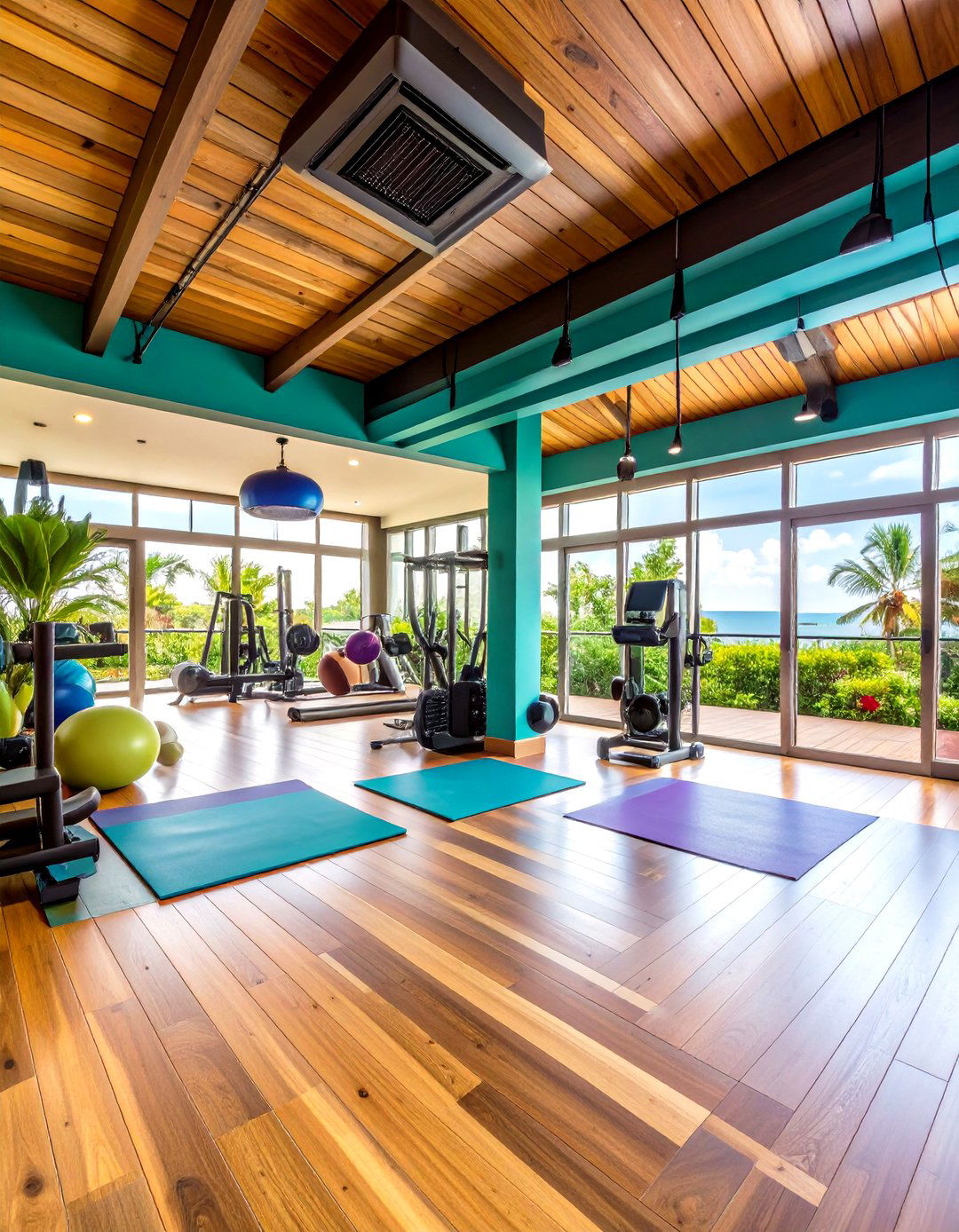 Under Deck Fitness and Exercise Studio - 20 Under Deck Ideas