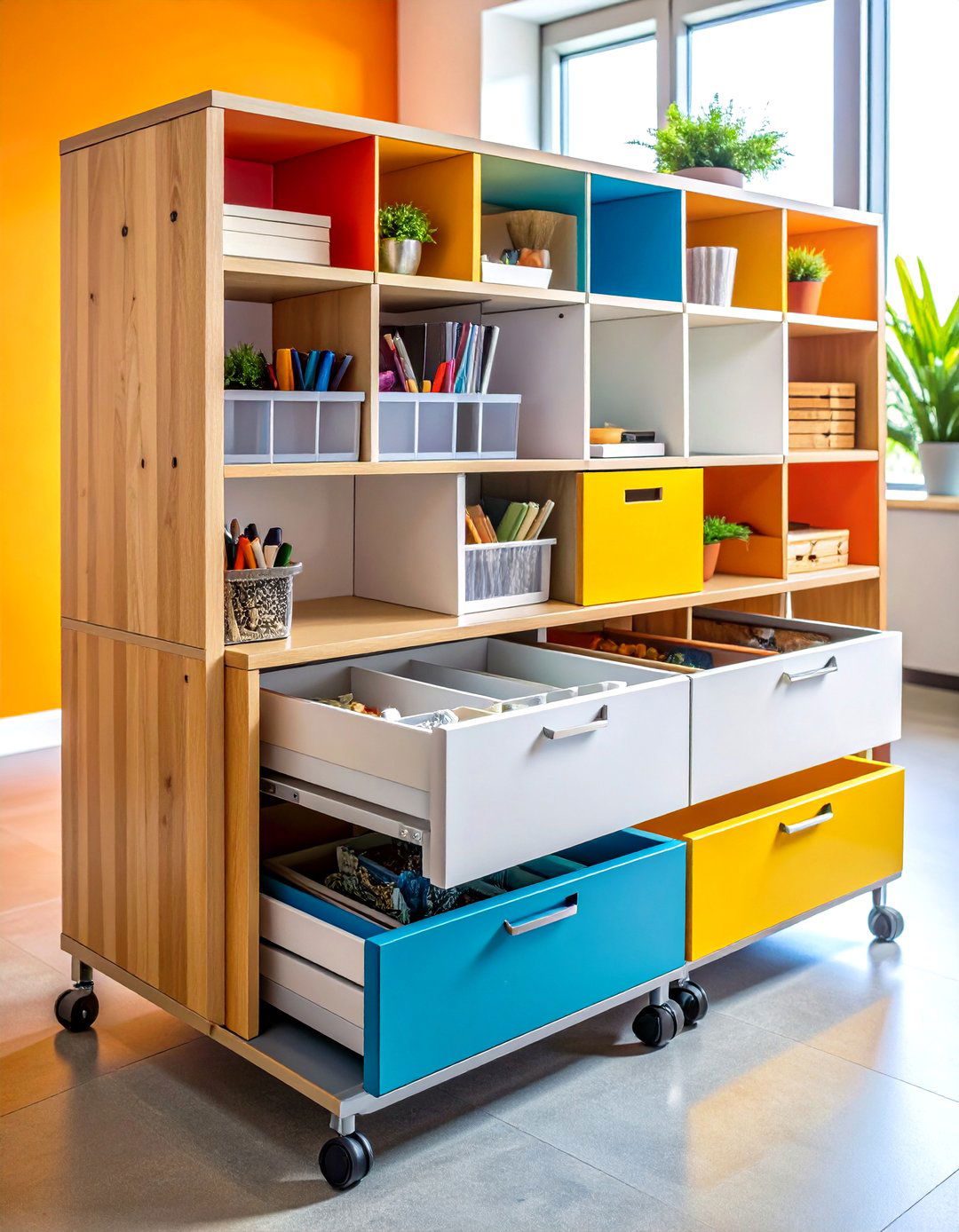 Under Desk Office Storage Drawers - 20 Office Storage Ideas