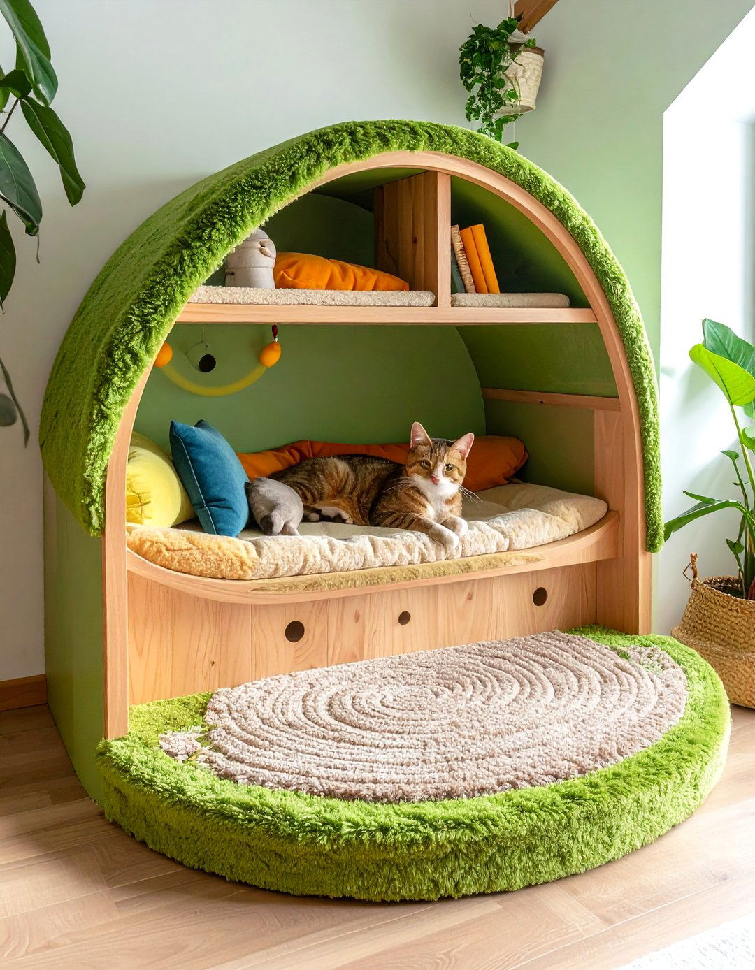 Under Stair Cat Room Hideaway - 20 Cat Room Ideas