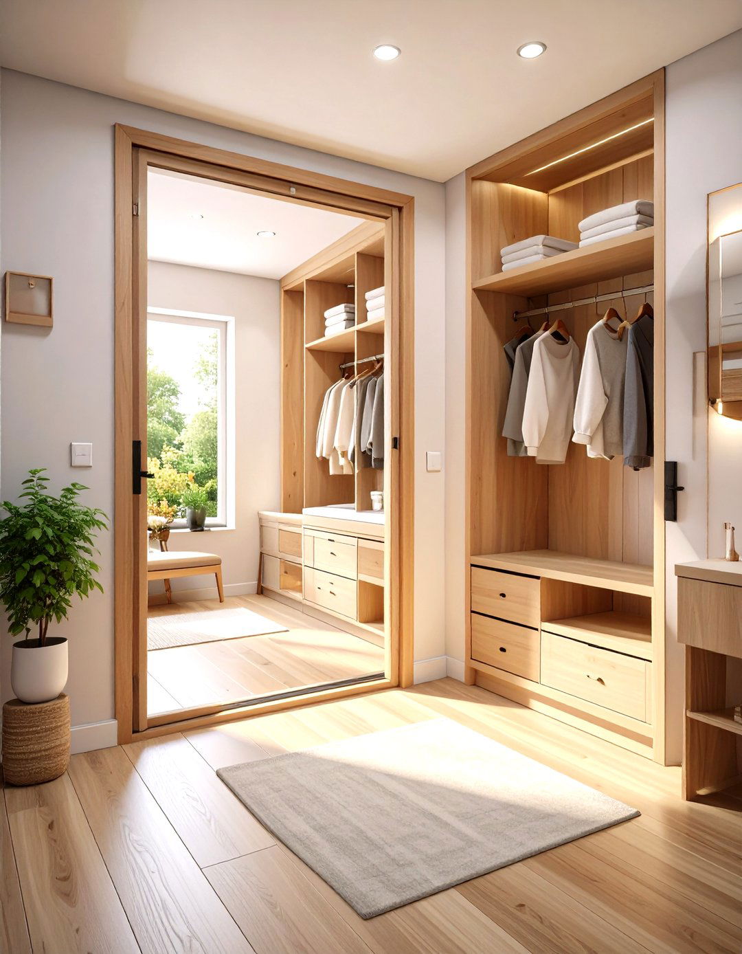 Under Stairs Conversion With Pocket Door - 20 Downstairs Toilet Ideas