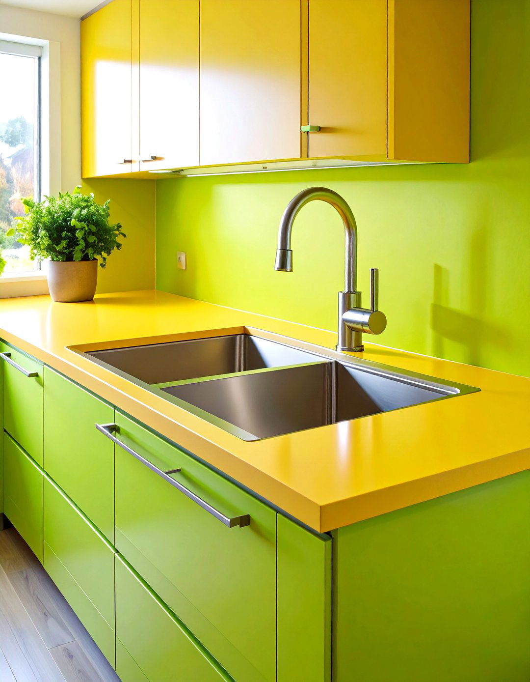 Undermount Corner Kitchen Sink with Seamless Installation - 20 Corner Kitchen Sink Ideas