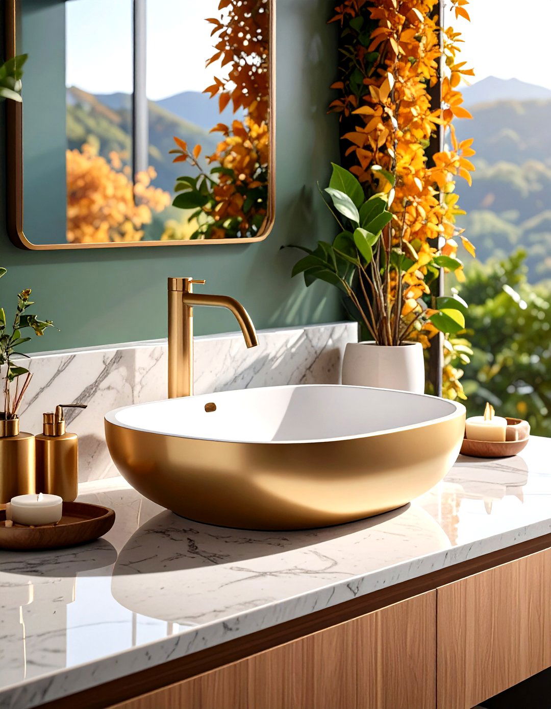 Undermount Sinks - 20 Small Bathroom Sink Ideas