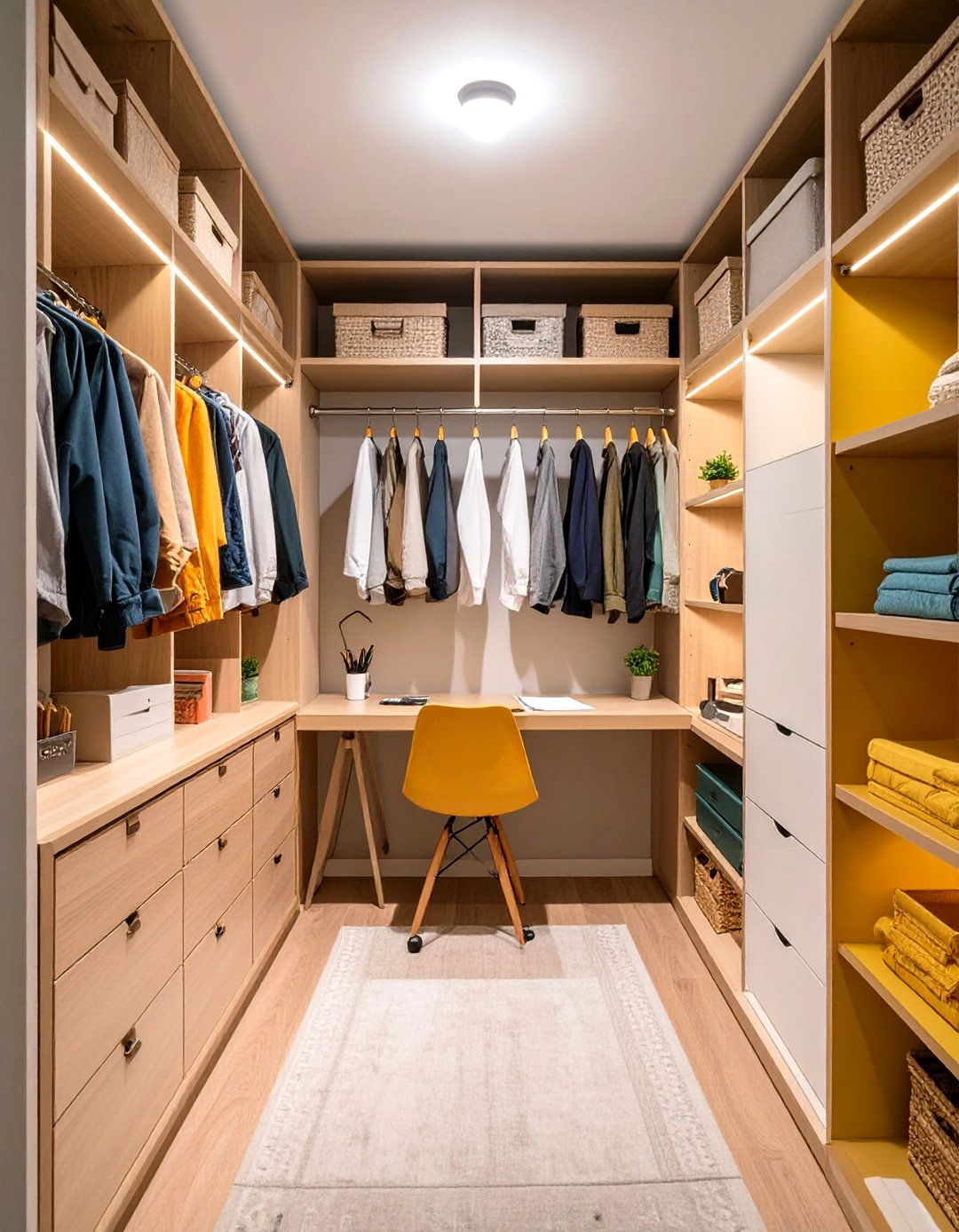 Underutilized Spaces Closets and Landings - 20 Small Office Ideas