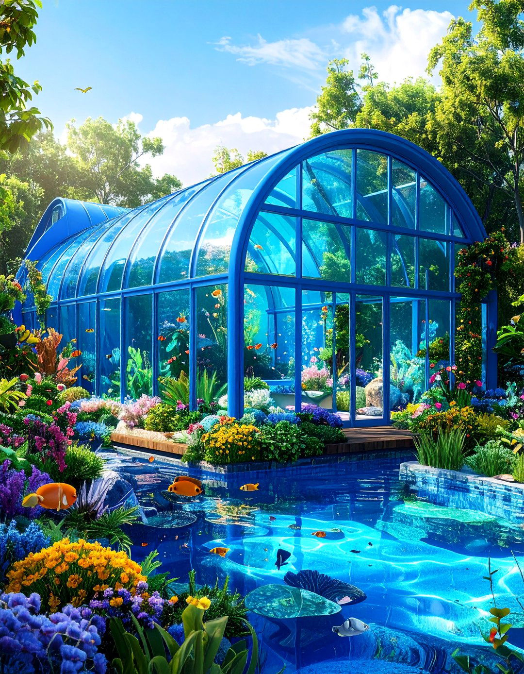 Underwater Fantasy Greenhouse - 20 Fantasy Greenhouse Ideas