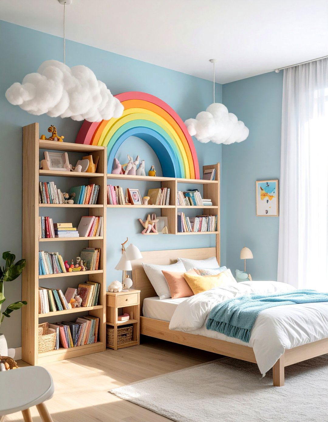 Unicorn Themed Shelving - 20 Unicorn Bedroom Ideas