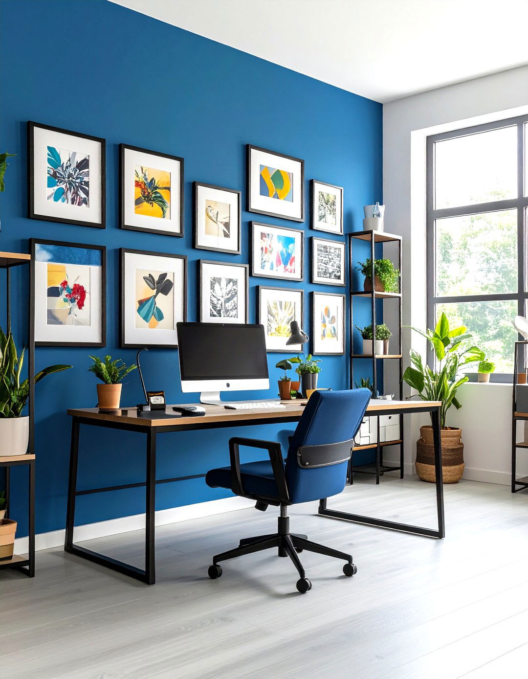 Uniform Frame Theme - 20 Wall Collage Ideas
