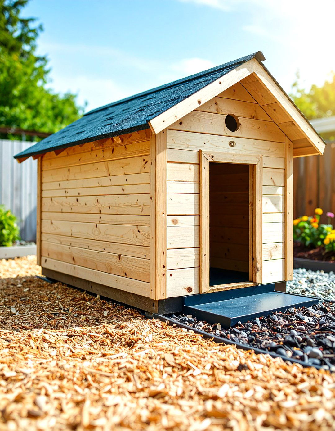 Up cycled Doghouse Converted to Duck House - 20 Duck House Ideas