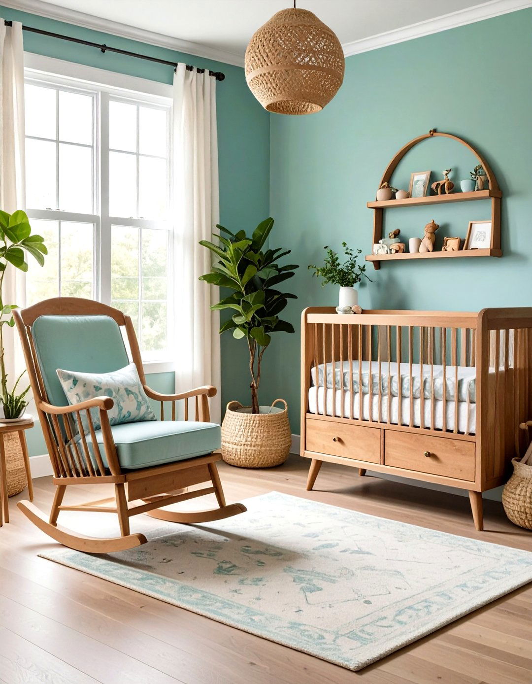 Upcycled Furniture Gives Green Nursery Style with Zero New Footprint - 20 Green Nursery Ideas
