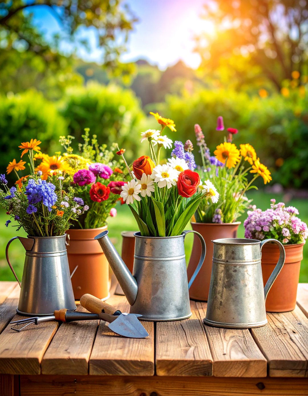 Upcycled Vintage Accents - 20 Spring Decor Ideas