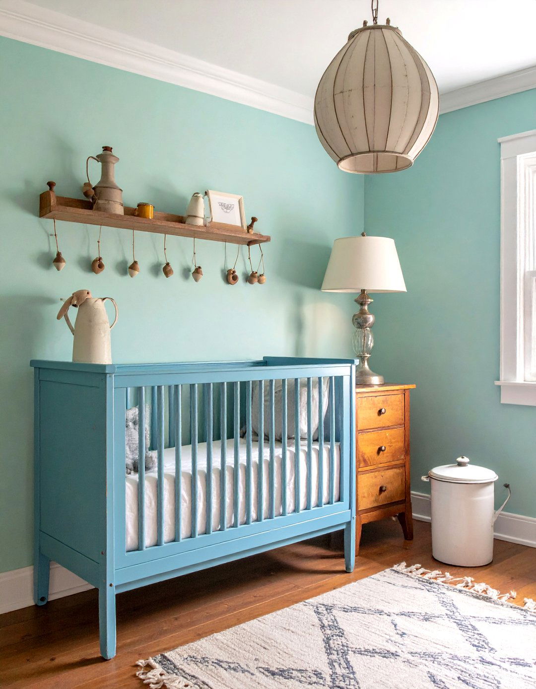 Upcycled and Thrifted Finds Embrace Sustainable Farmhouse Values - 20 Farmhouse Nursery Ideas
