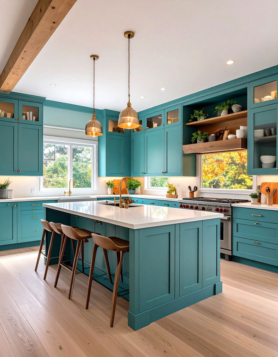 Update Your Cabinets - 20 Split Level Kitchen Design Ideas