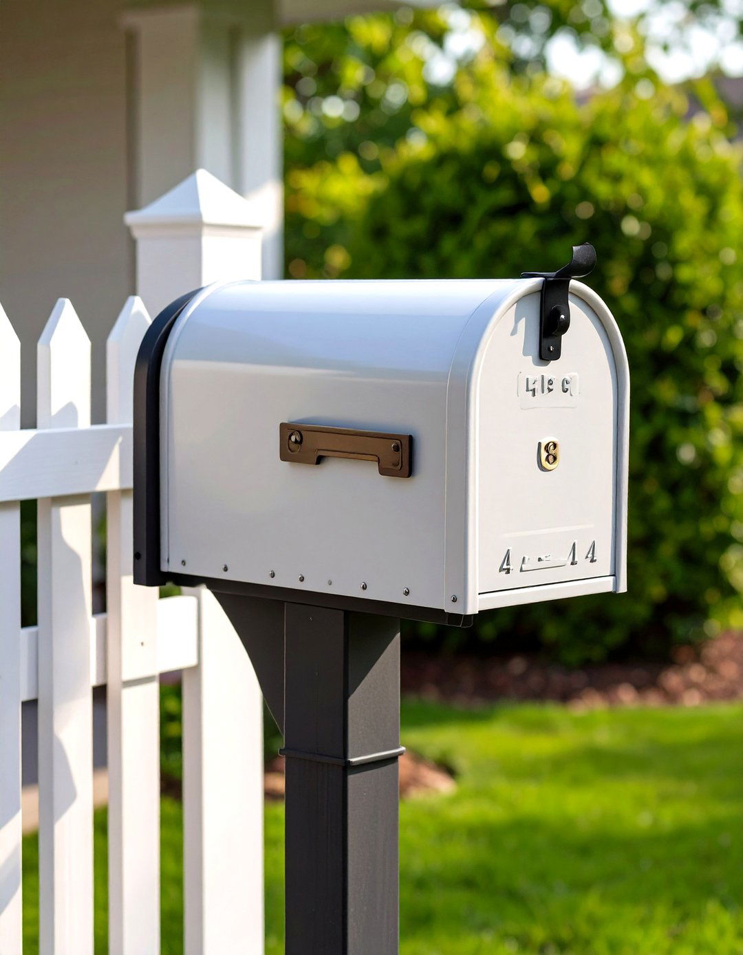 Upgrade the Mailbox to an Architectural Piece - 20 Curb Appeal Inspiration for Ranch Homes