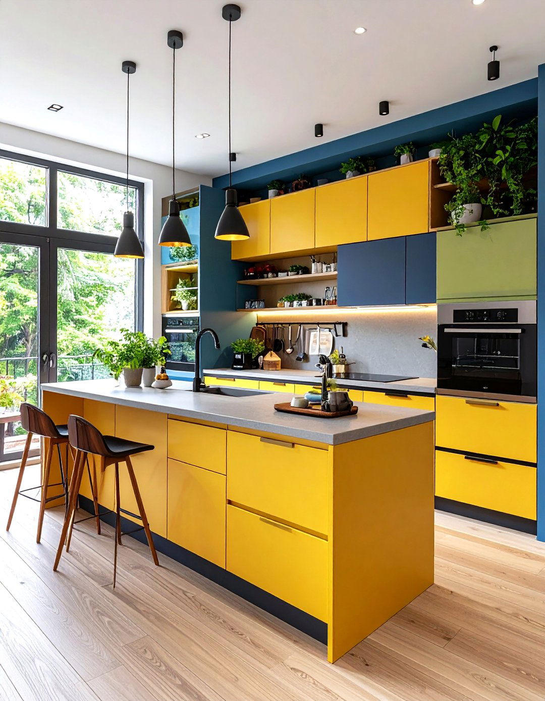 Upgrade to Energy Efficient and Smart Appliances - 20 Split Level Kitchen Design Ideas