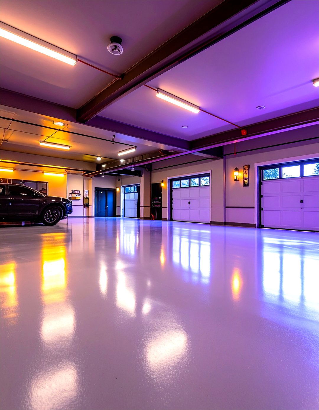 Upgrade to a Durable Epoxy or Polyaspartic Garage Floor - 20 Garage Makeover Ideas
