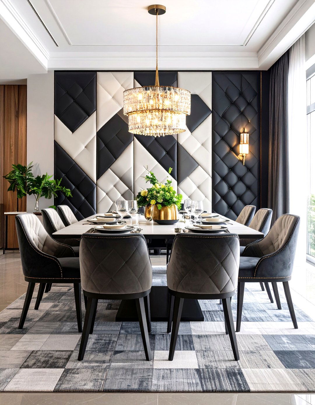 Upholstered Acoustic Wall Paneling for Luxe Comfort - 20 Dining Room Wall Paneling Ideas