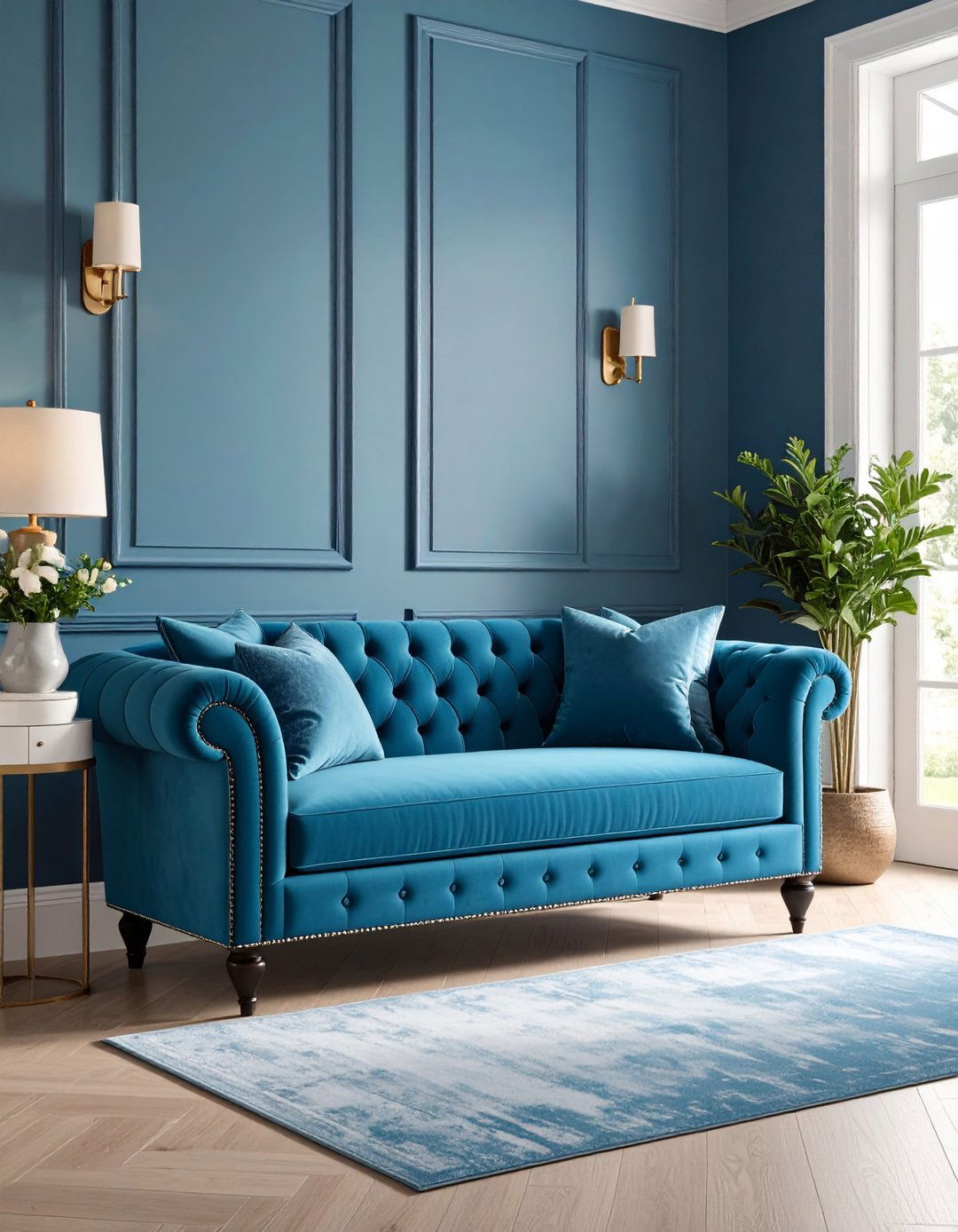 Upholstered Entryway Bench with Tufted Design - 20 Entryway Bench Ideas