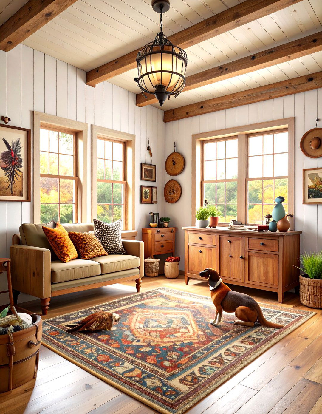Upland Bird Hunting Room Ideas with Pheasant and Quail Themes - 20 Hunting Room Ideas