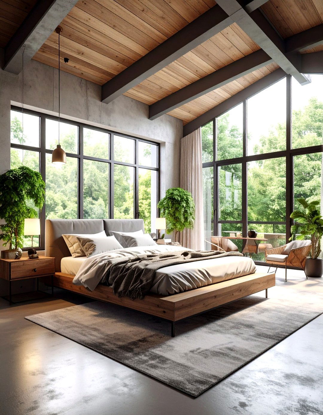 Urban Loft Modern Bedroom Style - 20 Modern Bedroom Ideas