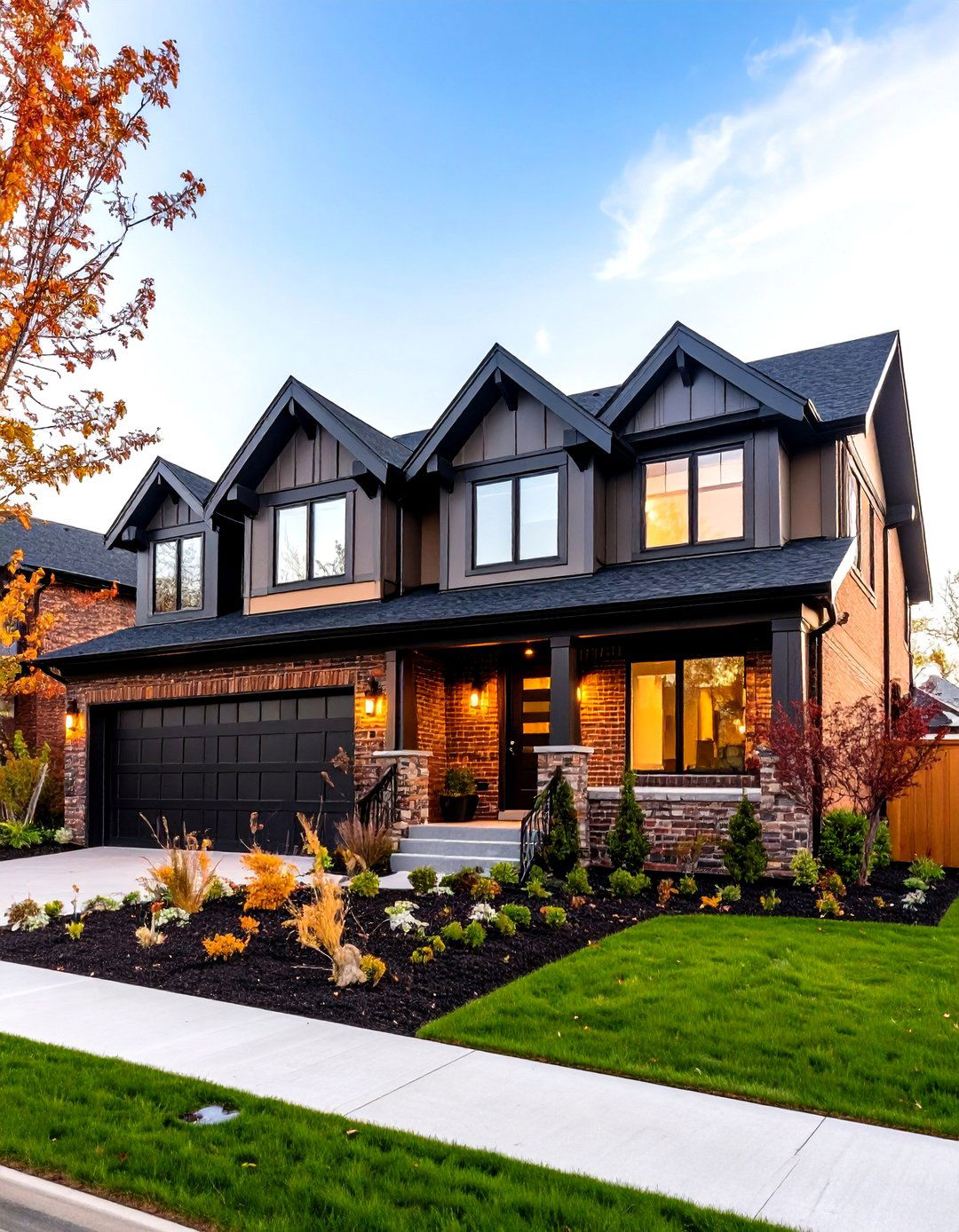 Urban Loft Style Rowhouse with Black Roof - 20 houses with black roofs
