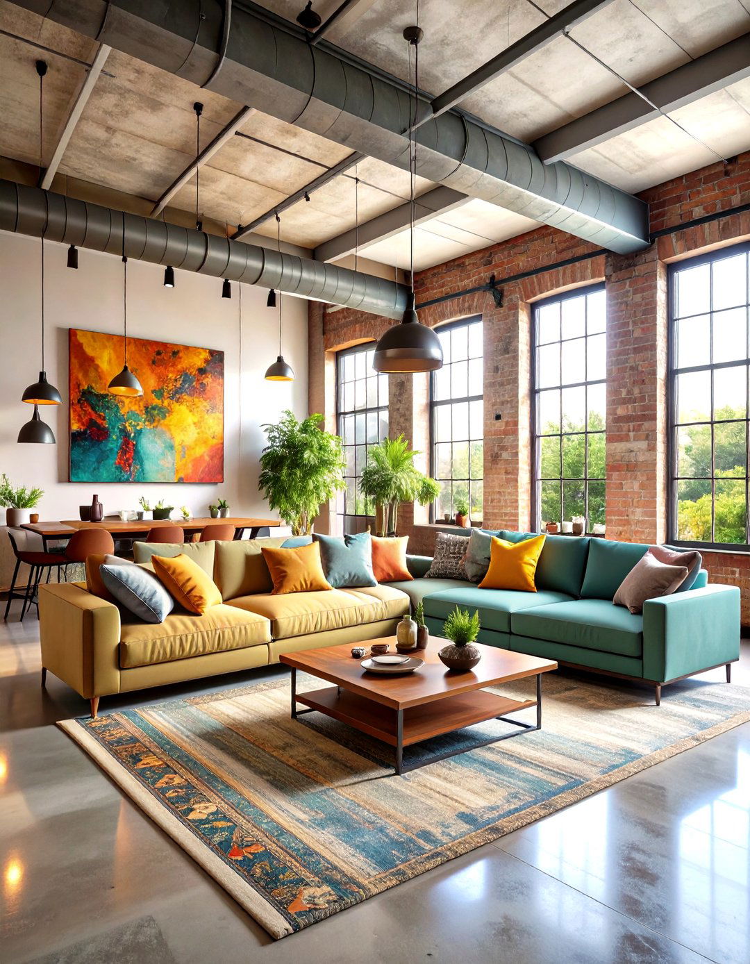 Urban Loft Townhouse Interior - 20 Townhouse Interior Design Ideas